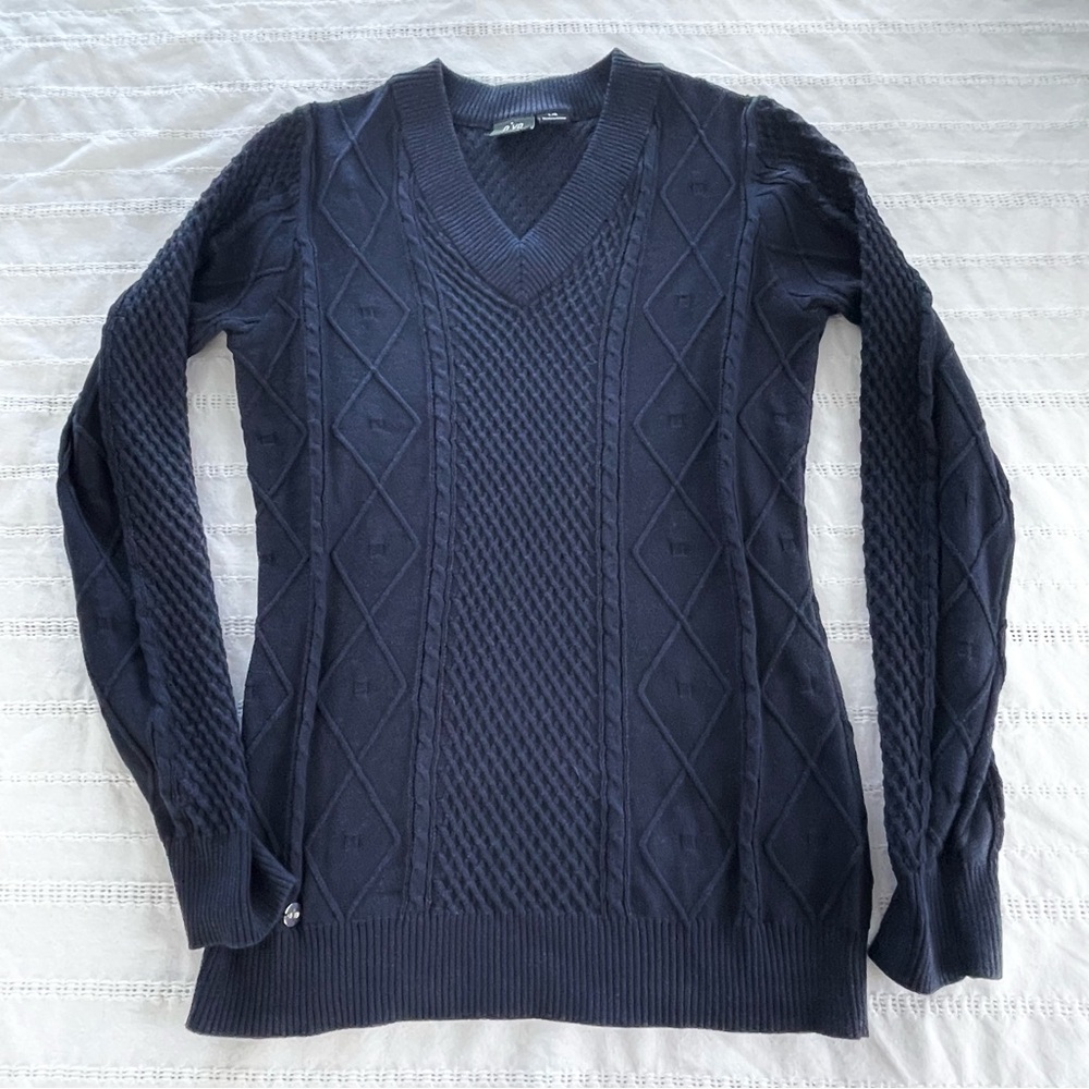 New Women's Navy Blue Sweater size L